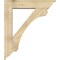 Ekena Millwork Legacy Traditional Rough Sawn Bracket w/ Offset Brace, Douglas Fir, 8"W x 38"D x 44"H BKT0806X38X44LEC01RDF - alternate 4